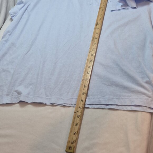 Roundtree & Yorke Men's Heritage Collection Size XXL Polo Shirt Light Blue (58) - Picture 9 of 10